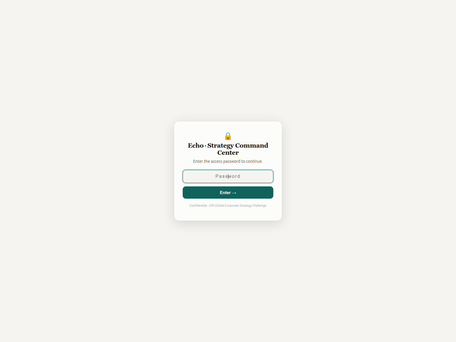 Screenshot of echo-dashboard-phi.vercel.app
