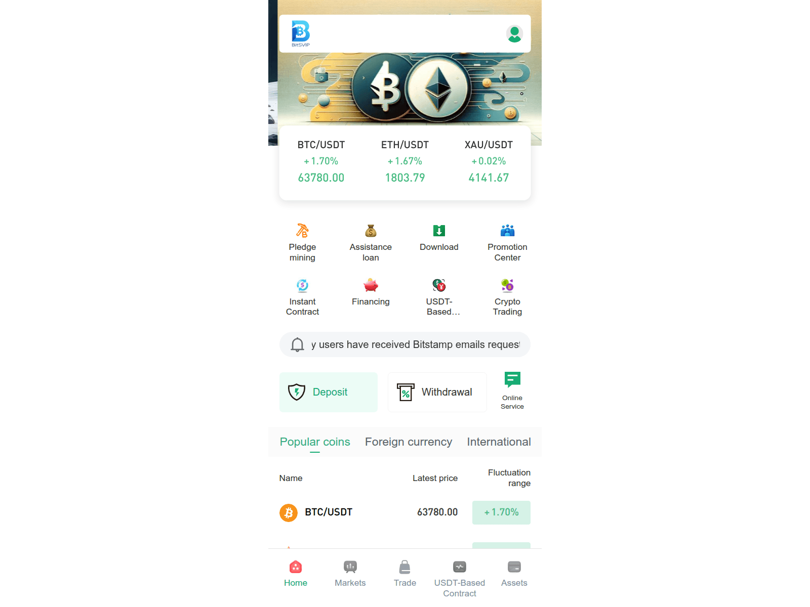 Screenshot of bitssvip.com