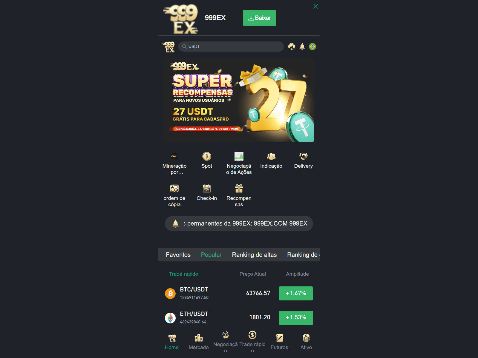 Screenshot of 999exbo.com