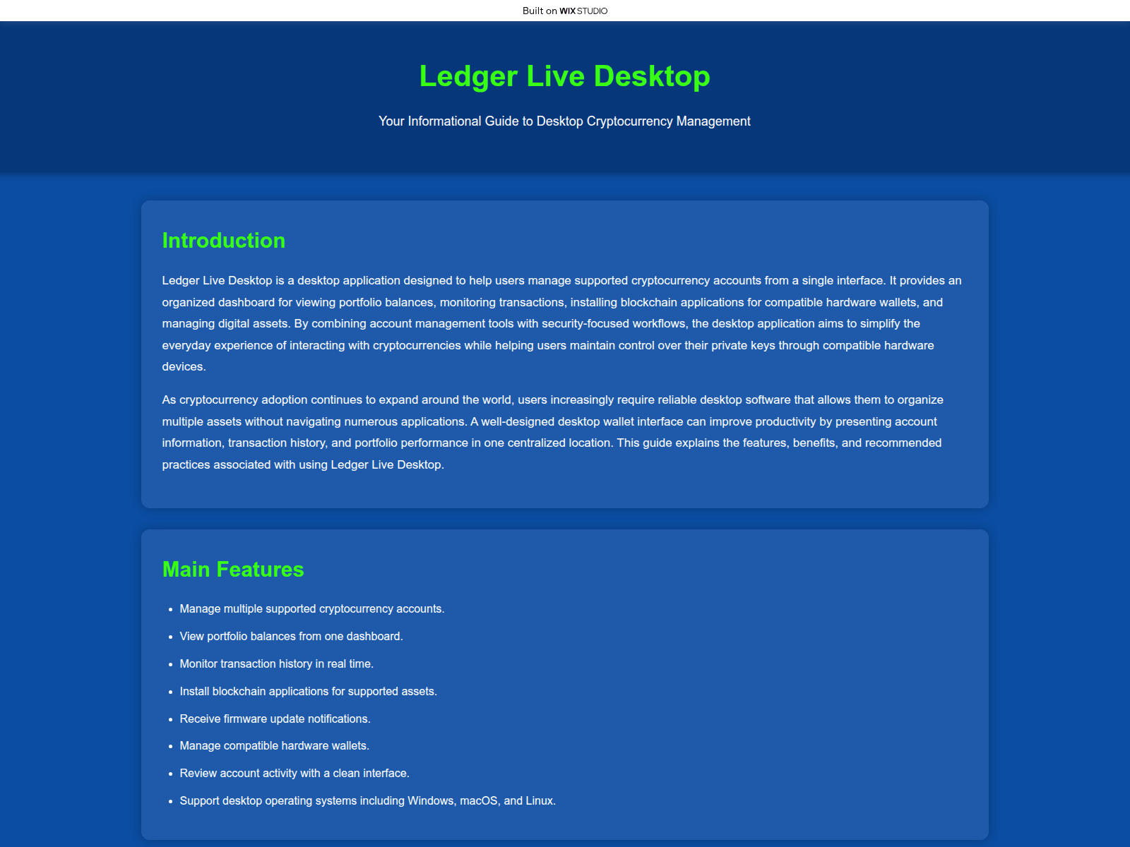 Screenshot of server-desktopapp.wixstudio.com