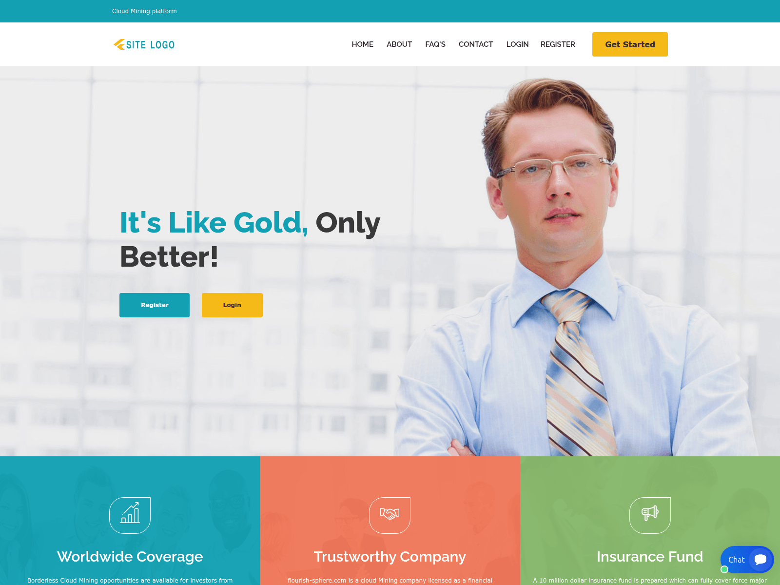 Screenshot of flourish-sphere.com