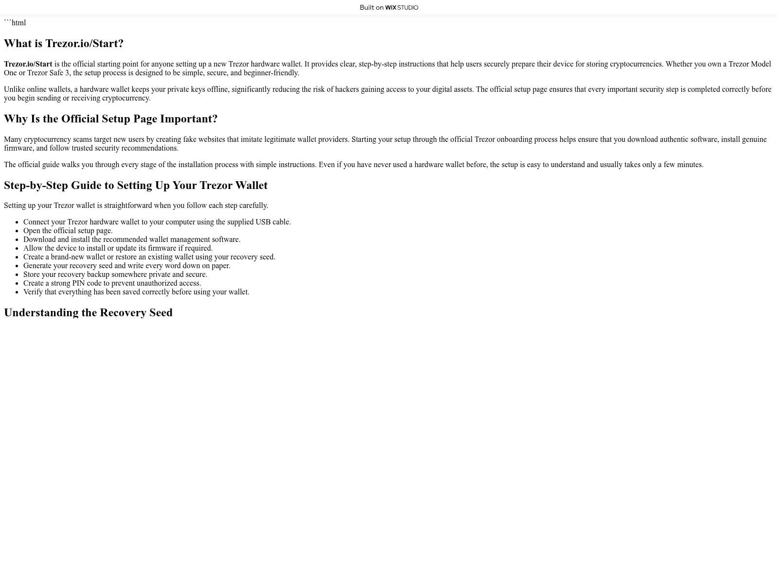 Screenshot of startsio-trezncdn.wixstudio.com