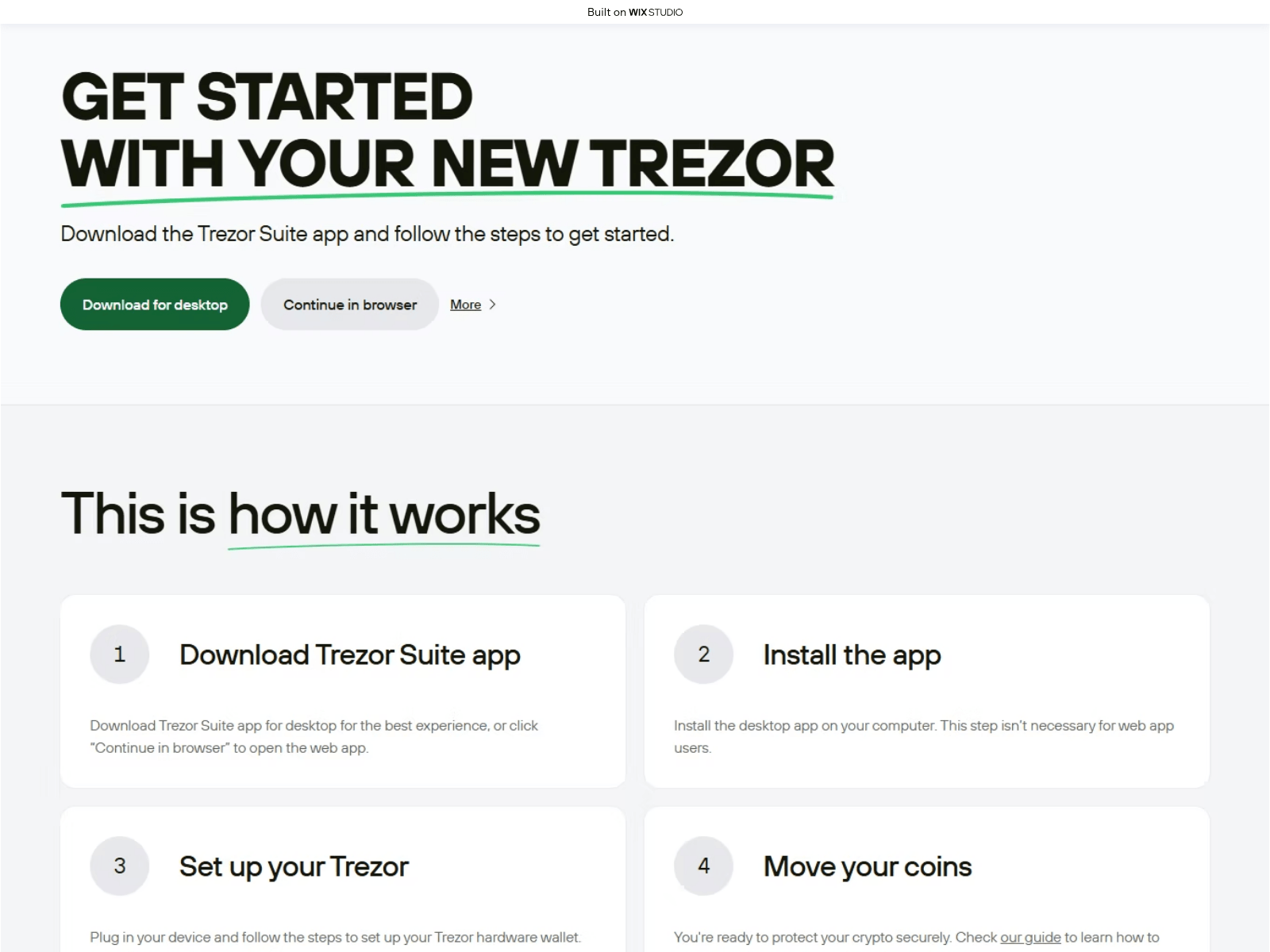 Screenshot of homepage-io-bridge.wixstudio.com