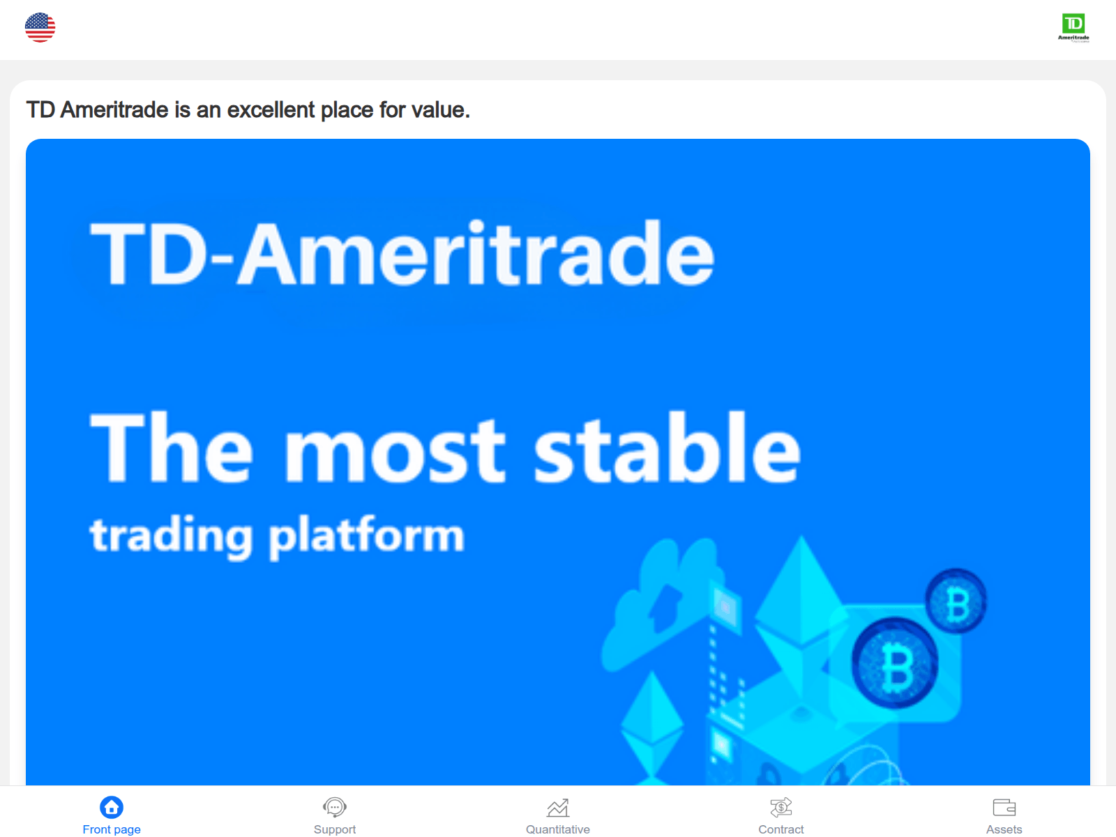 Screenshot of aitradematrixs.com