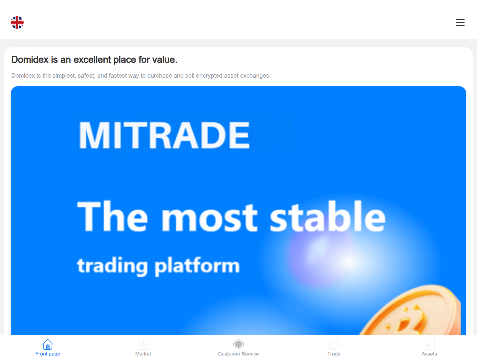 Screenshot of domidex.top