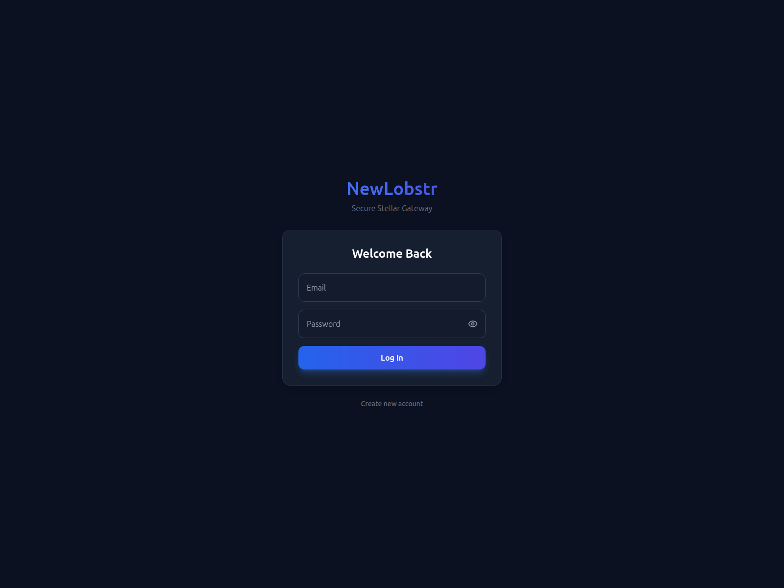 Screenshot of newlobstr.com