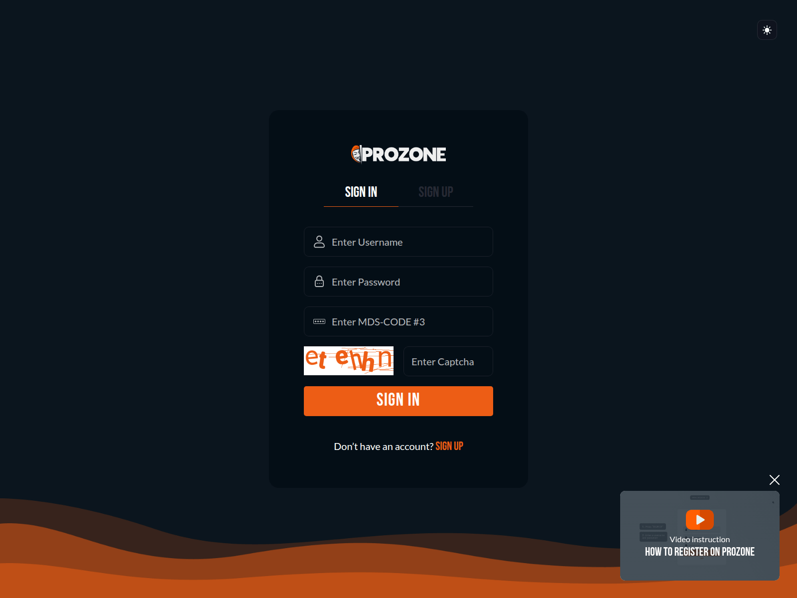 Screenshot of prozone.st