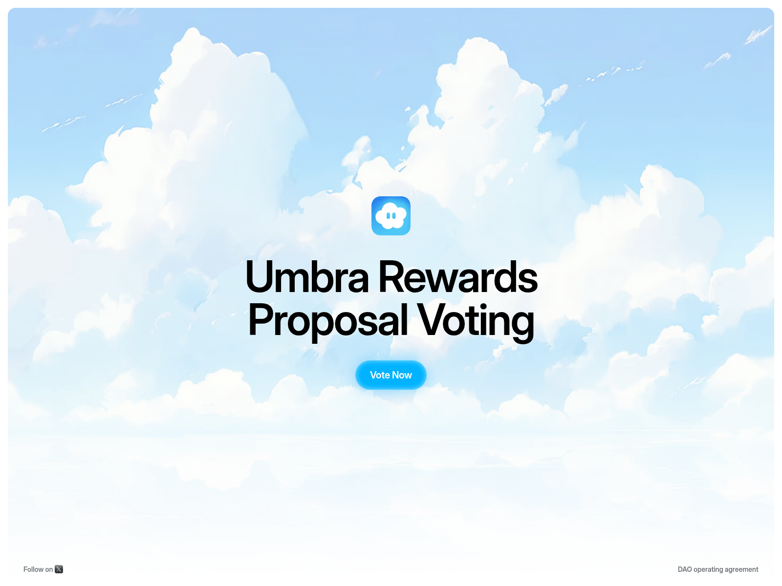 Screenshot of governance-umbra.xyz