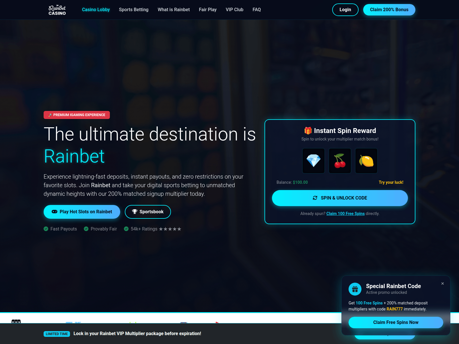 Screenshot of en-en-us-rainbet.com