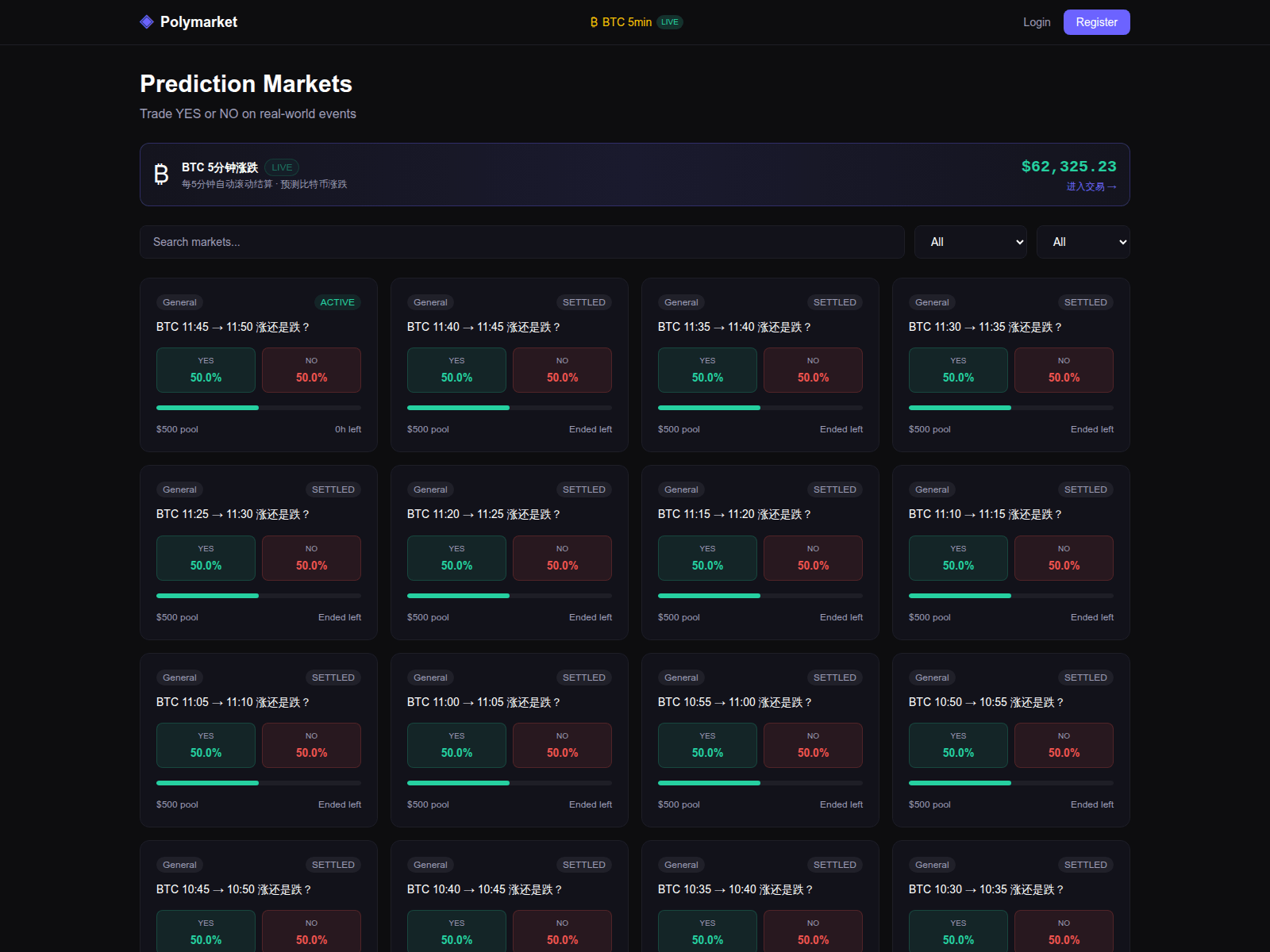 Screenshot of polymarket.gzshujiu.com
