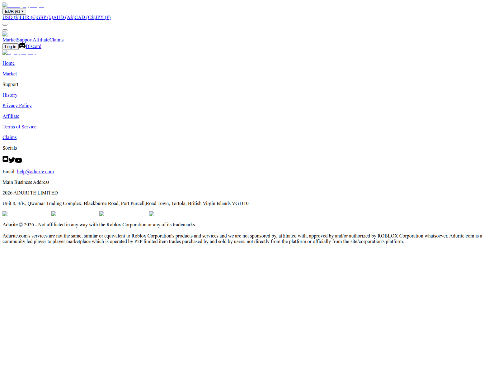 Screenshot of adurite-205.pages.dev