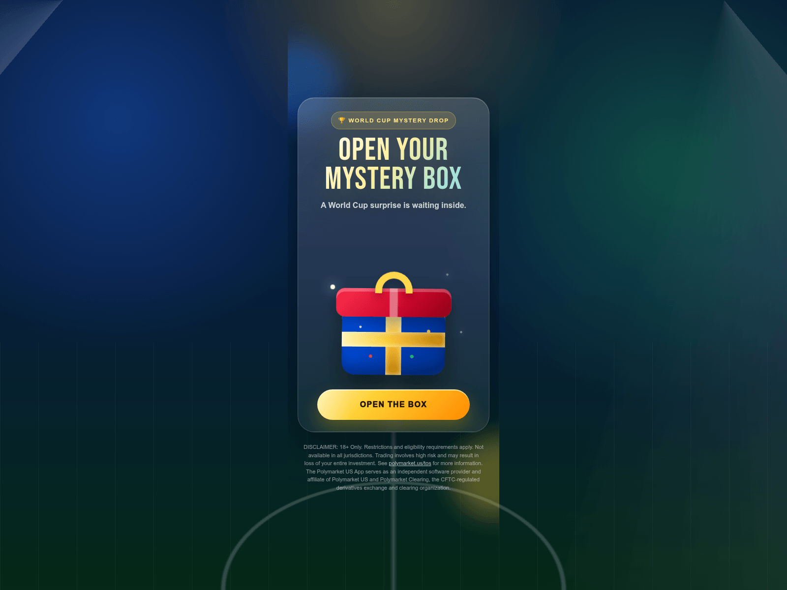 Screenshot of mystery-box.get-polymarket.com