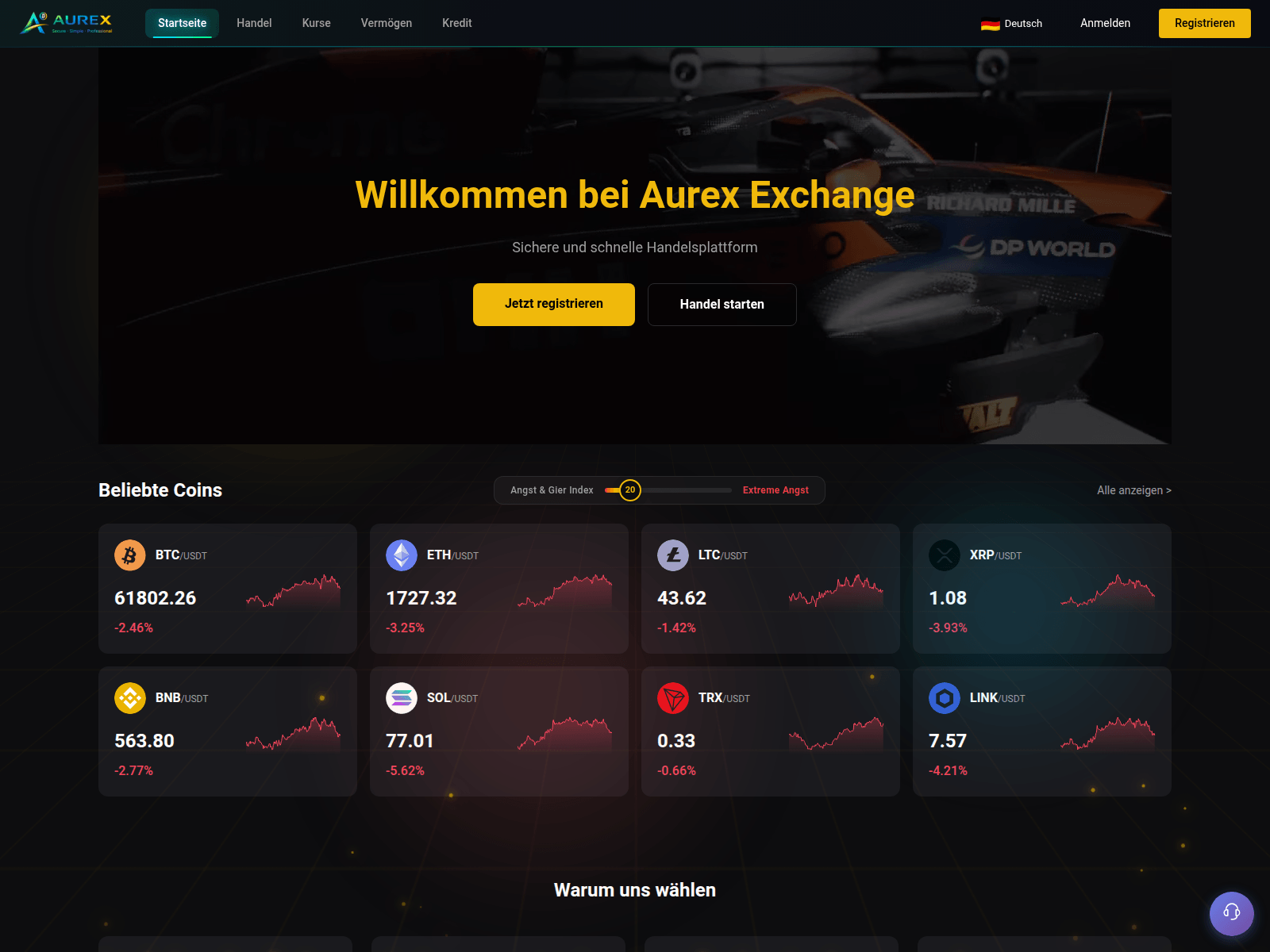 Screenshot of aurexpro.top