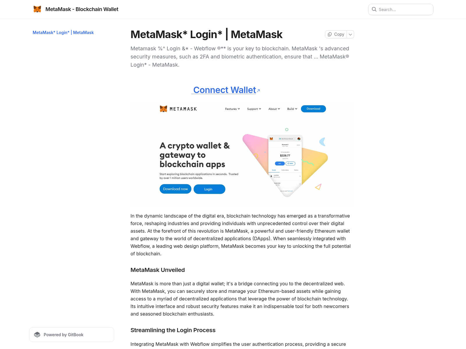 Screenshot of help-app-metahelps.gitbook.io