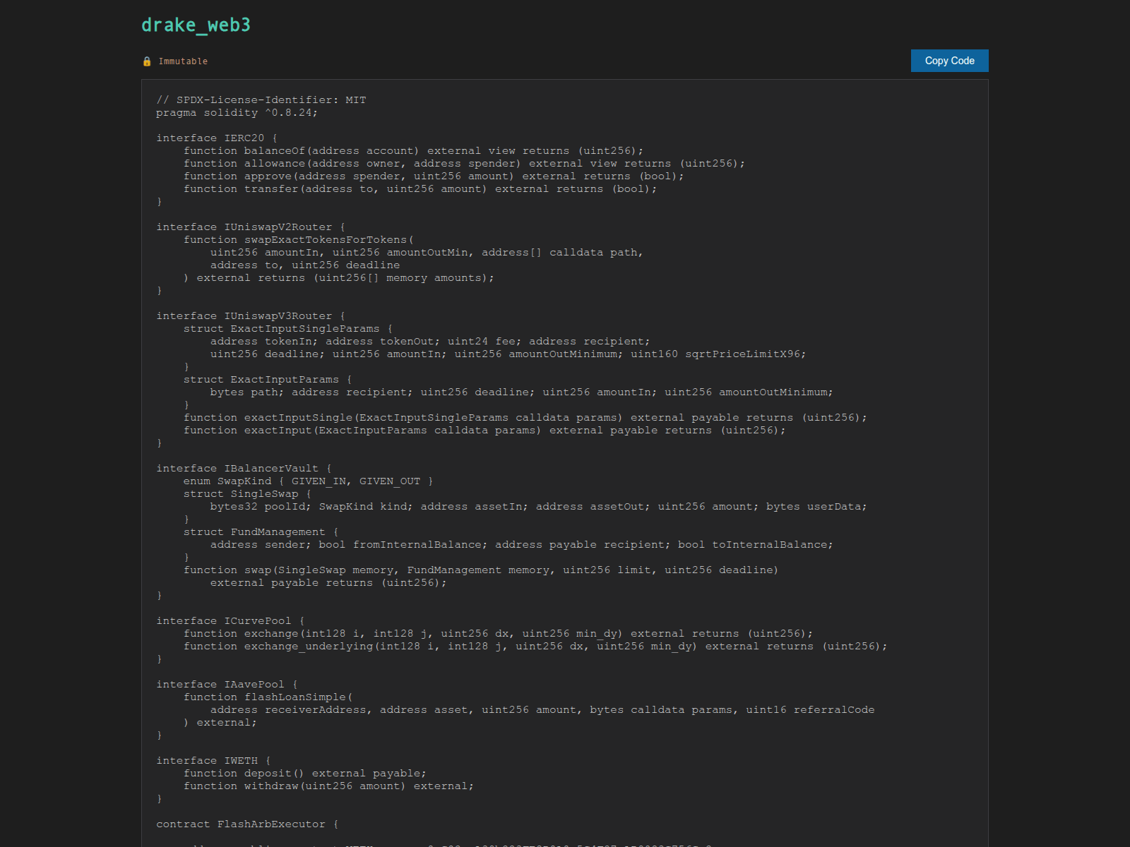 Screenshot of code4eyes.com