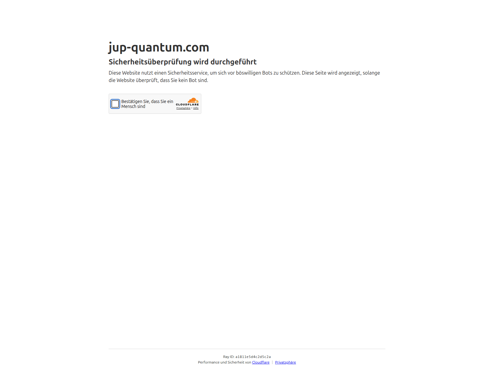 Screenshot of jup-quantum.com