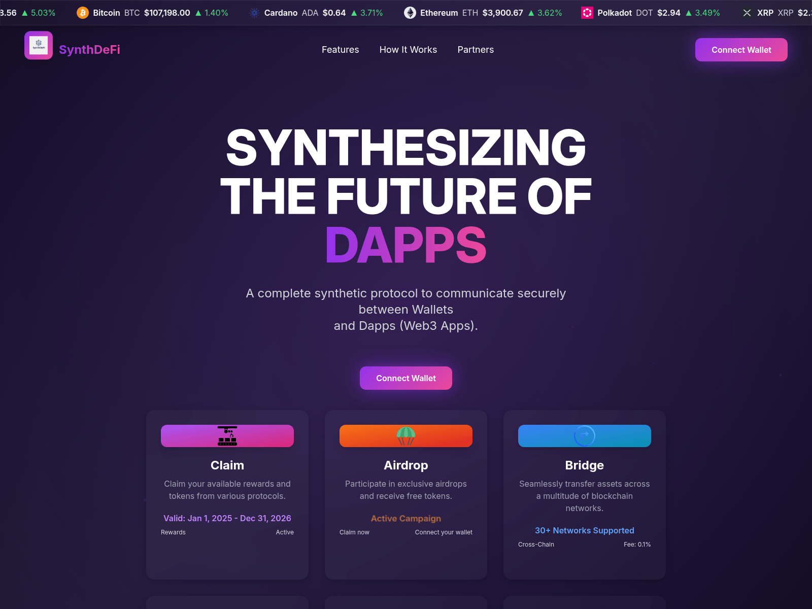 Screenshot of multinetworknode.xyz