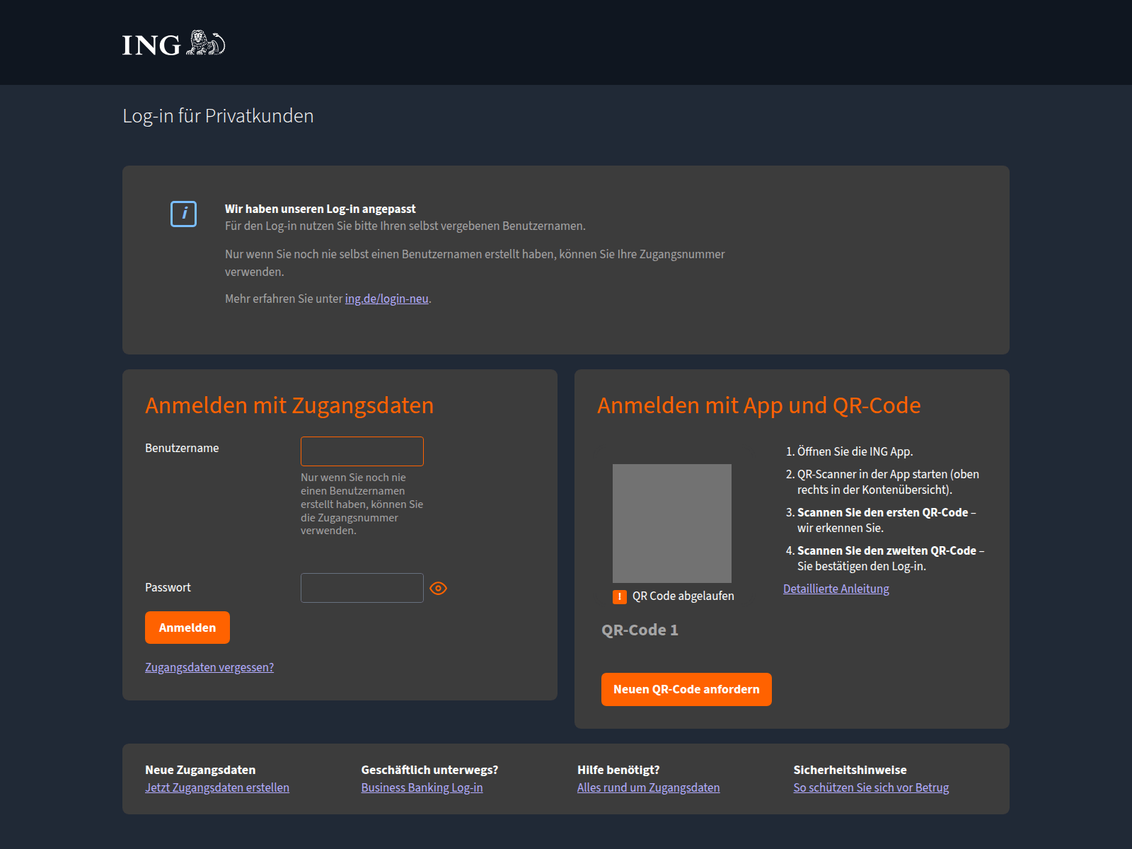 Screenshot of access-ing.de