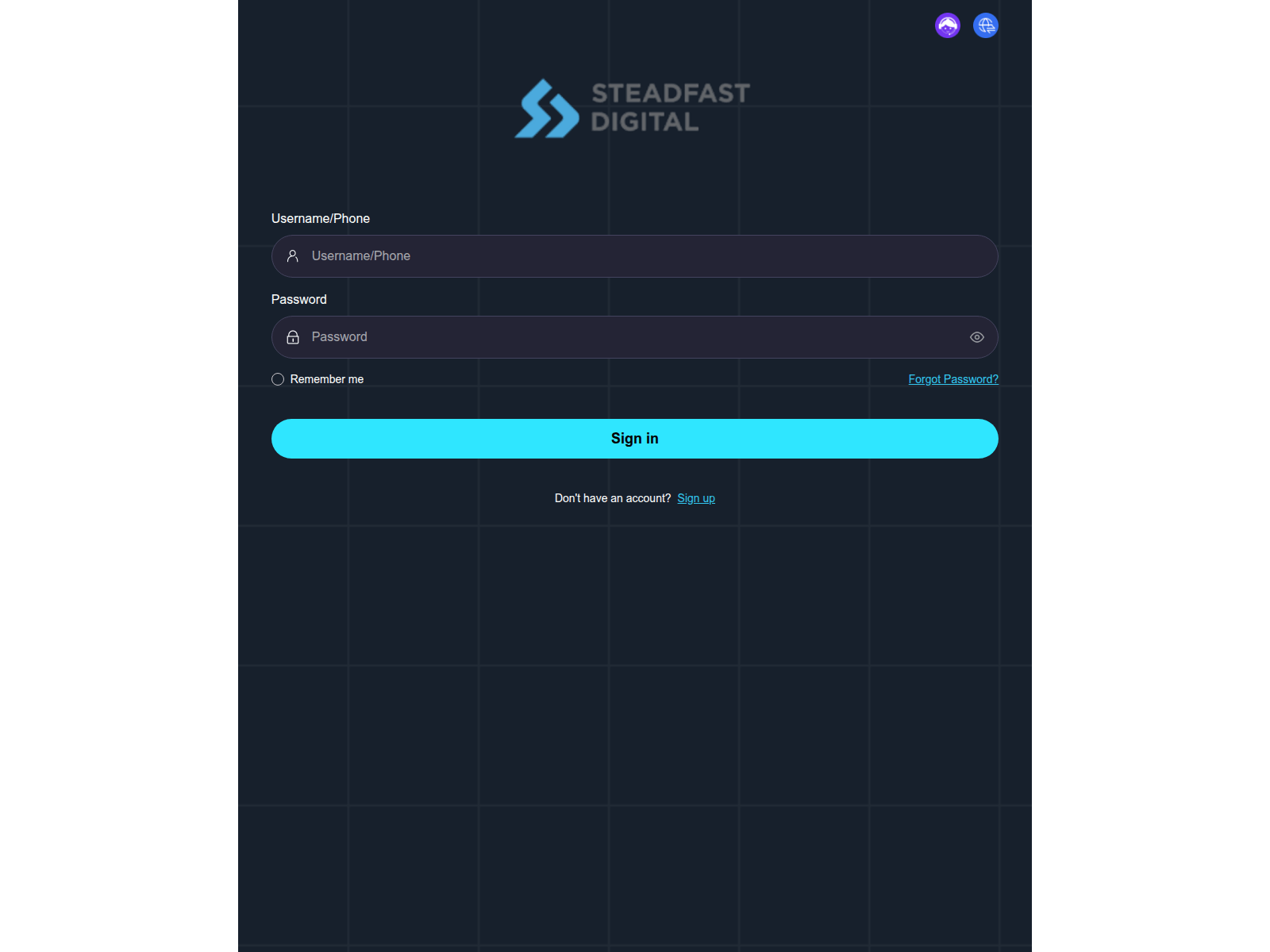 Screenshot of steadfastdigitalpdo.org