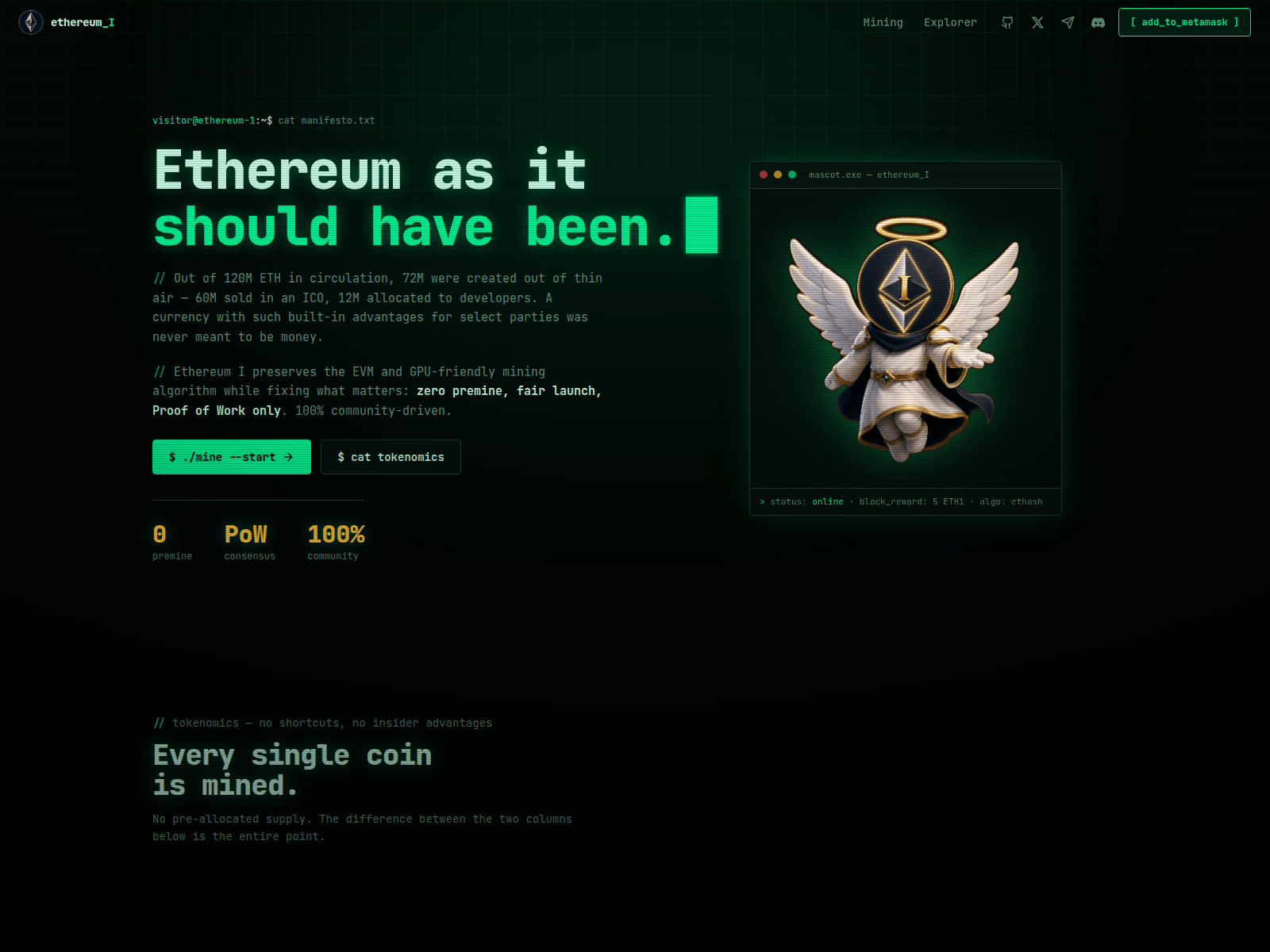 Screenshot of ethereum-2.org