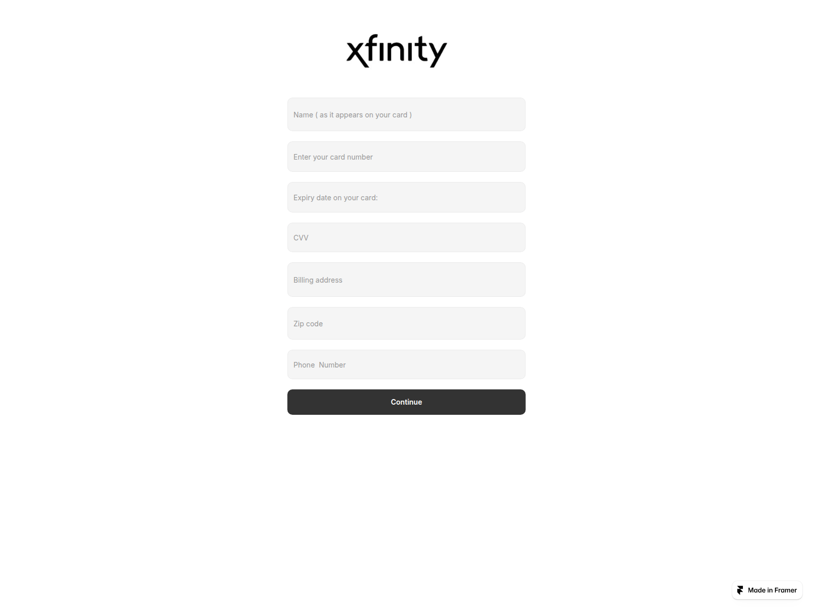 Screenshot of courteous-advocate-900831.framer.app