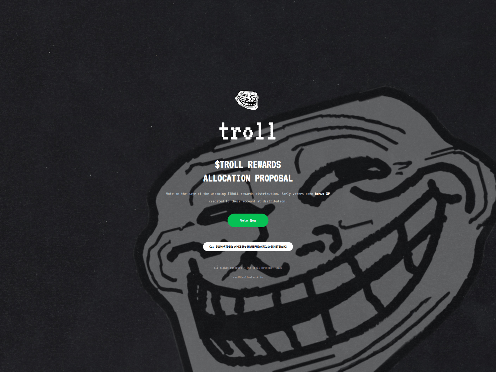 Screenshot of vote-trolls.fun