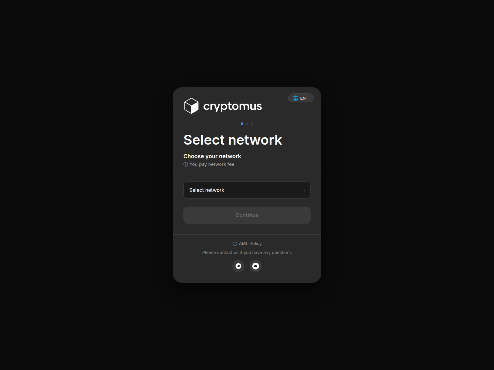 Screenshot of cryptomus-payme.com