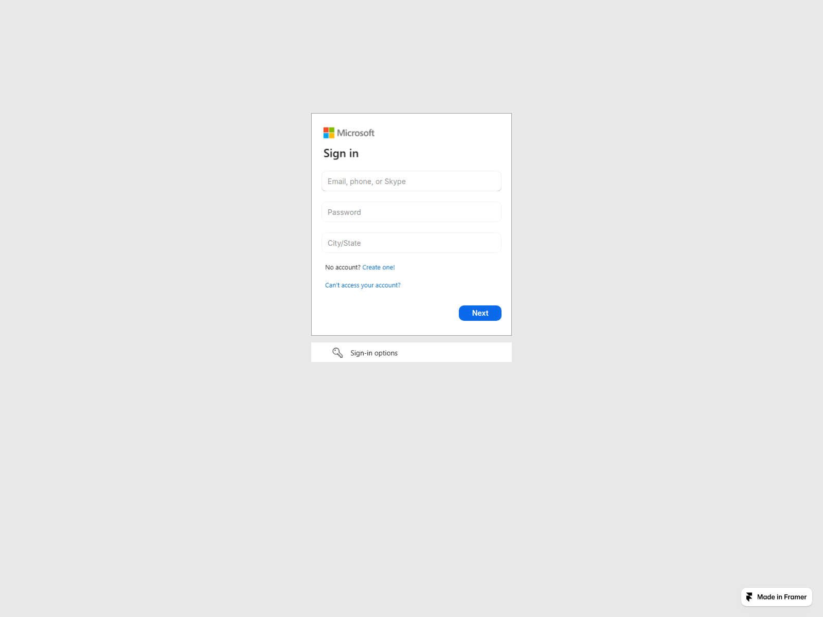 Screenshot of resilient-try-689521.framer.app