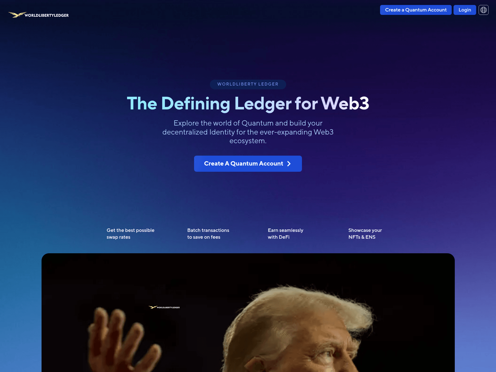 Screenshot of worldlibertyledger.co