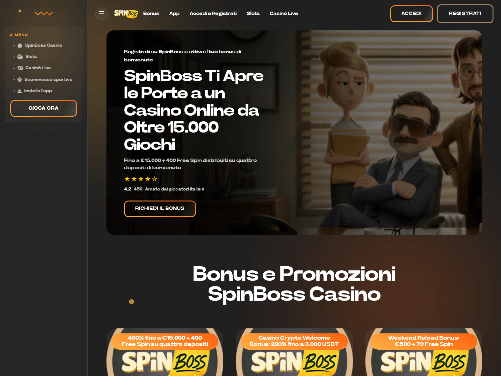 Screenshot of it-spinboss.com
