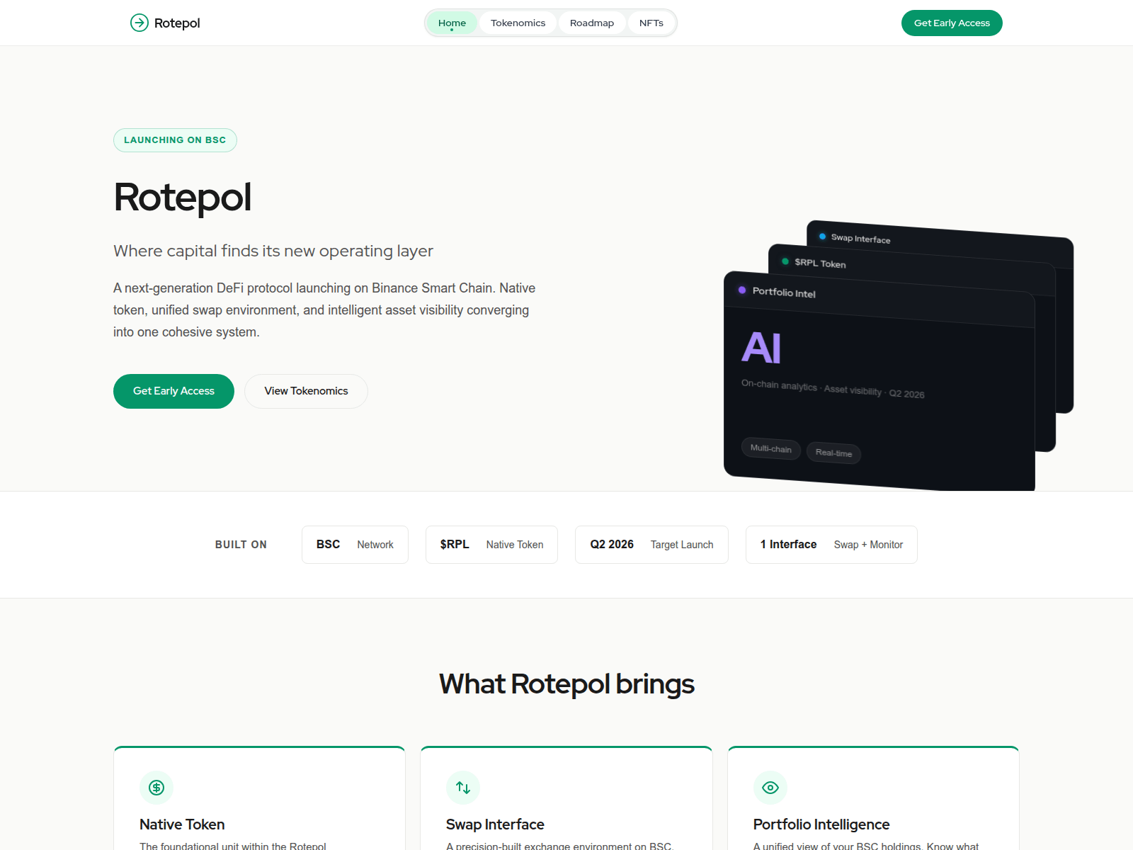 Screenshot of rotepool.com