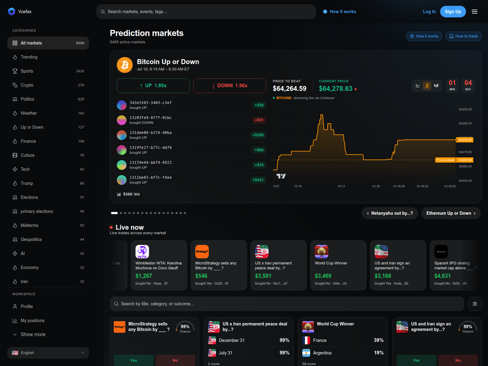 Screenshot of vuefax.com
