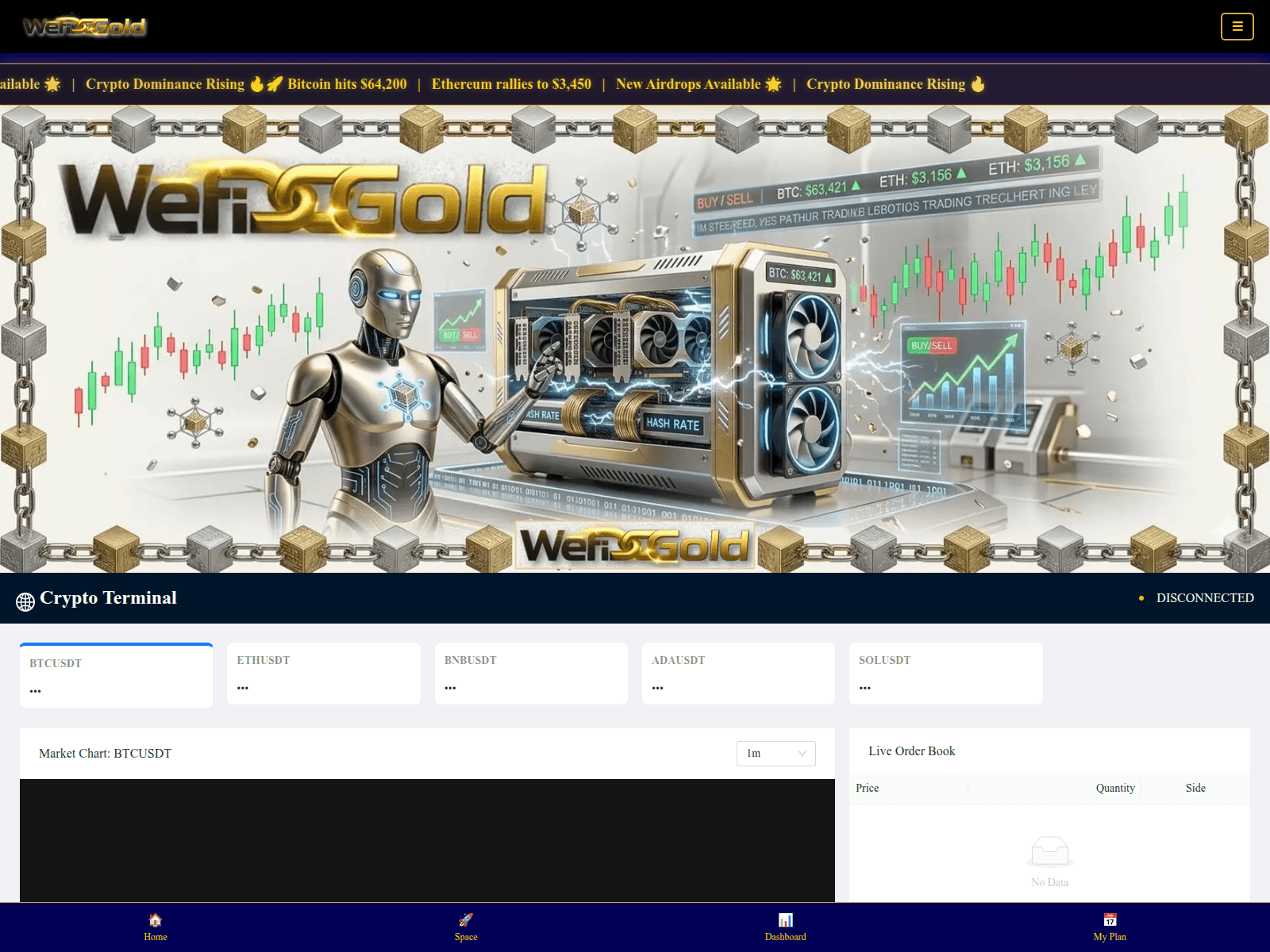 Screenshot of wefigold.com