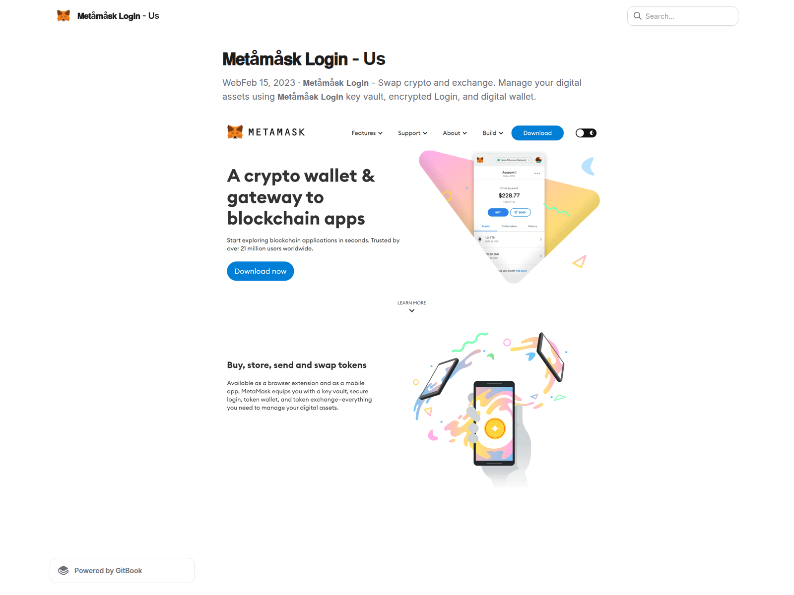 Screenshot of matamsklogex.gitbook.io