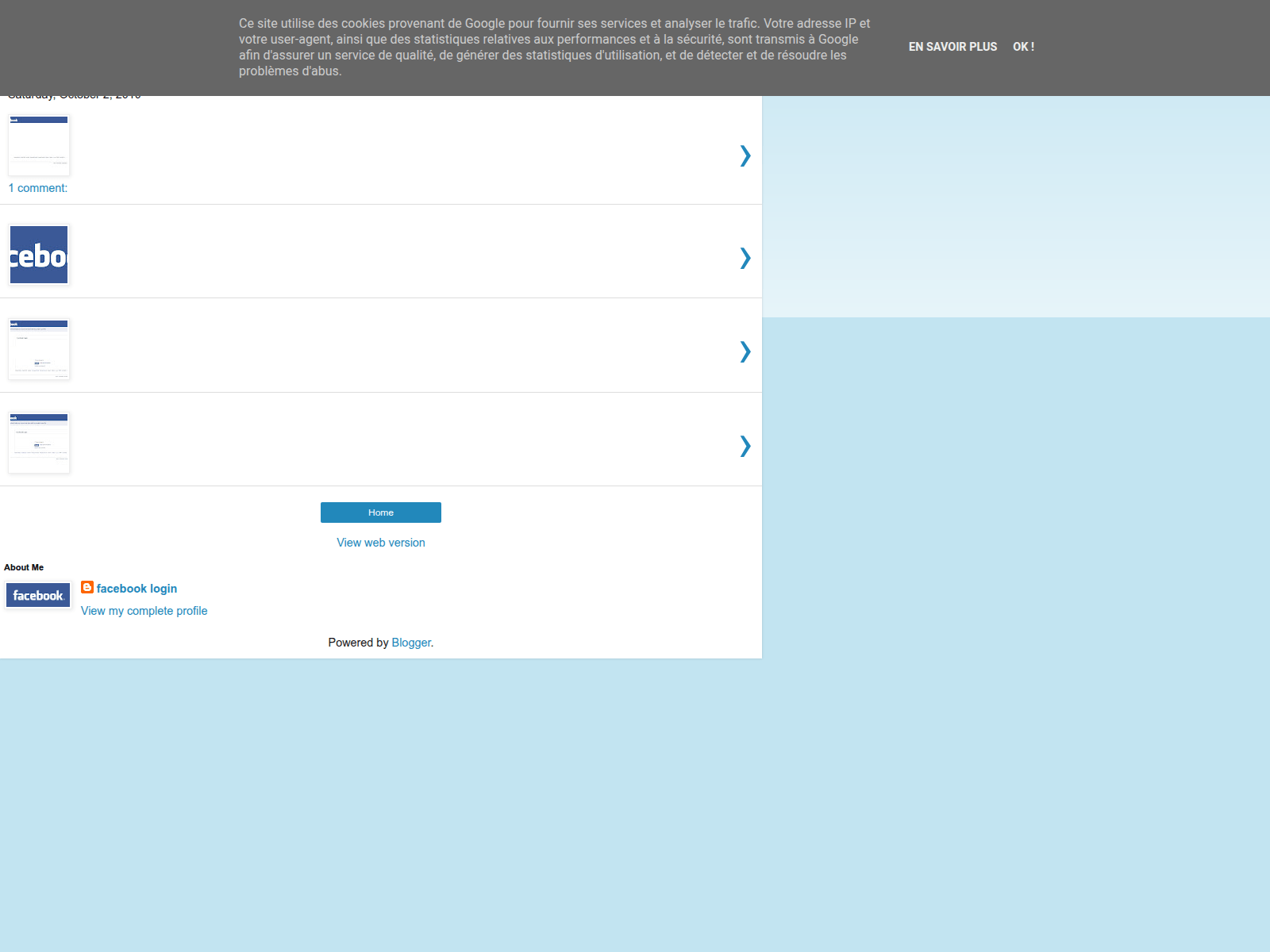 Screenshot of facebooklogin123.blogspot.com