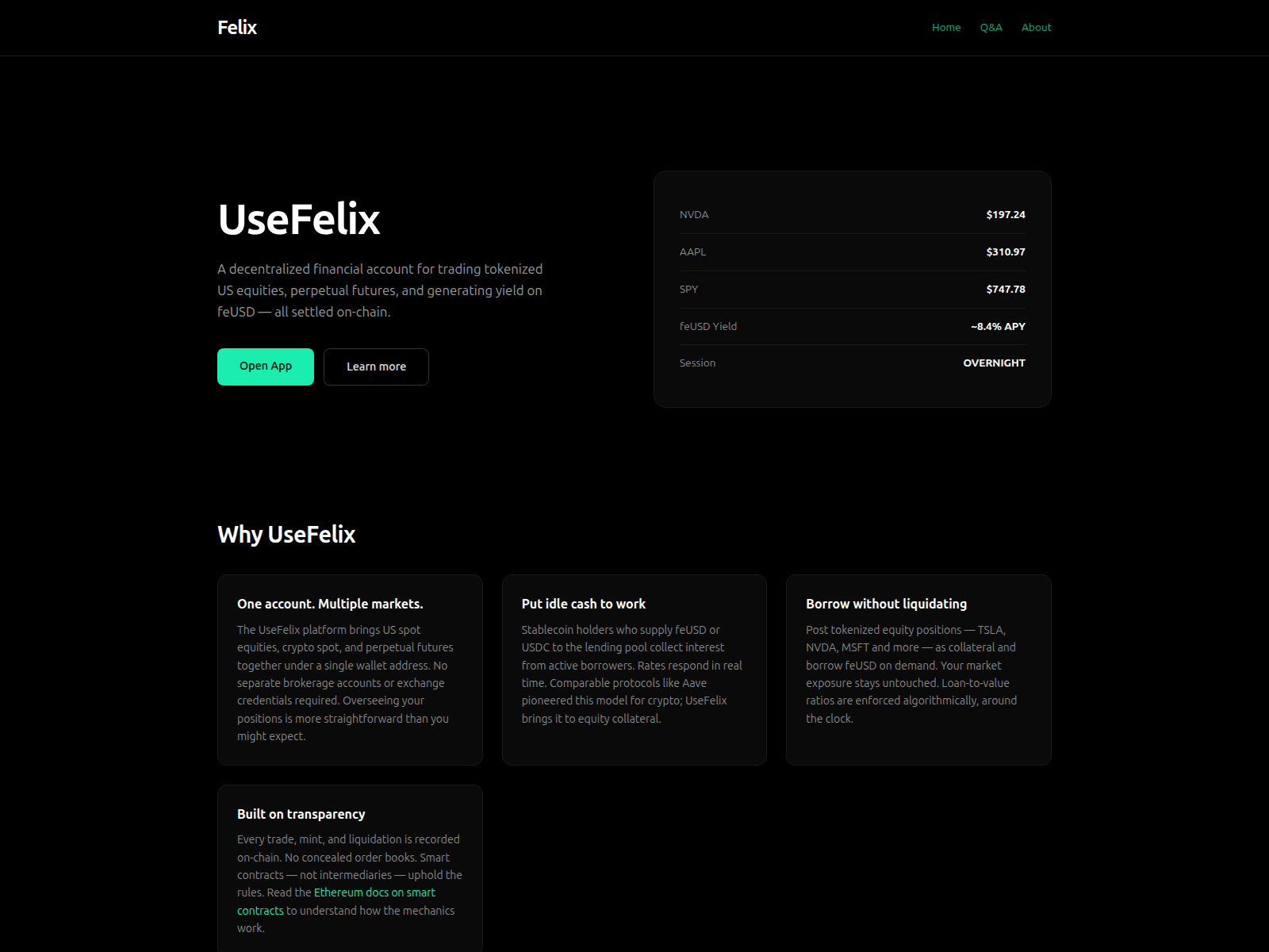 Screenshot of use-felix.net