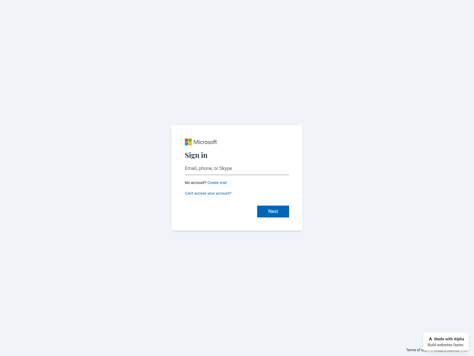 Screenshot of 61oursectionalert-4a77a9.alpha-ai.page
