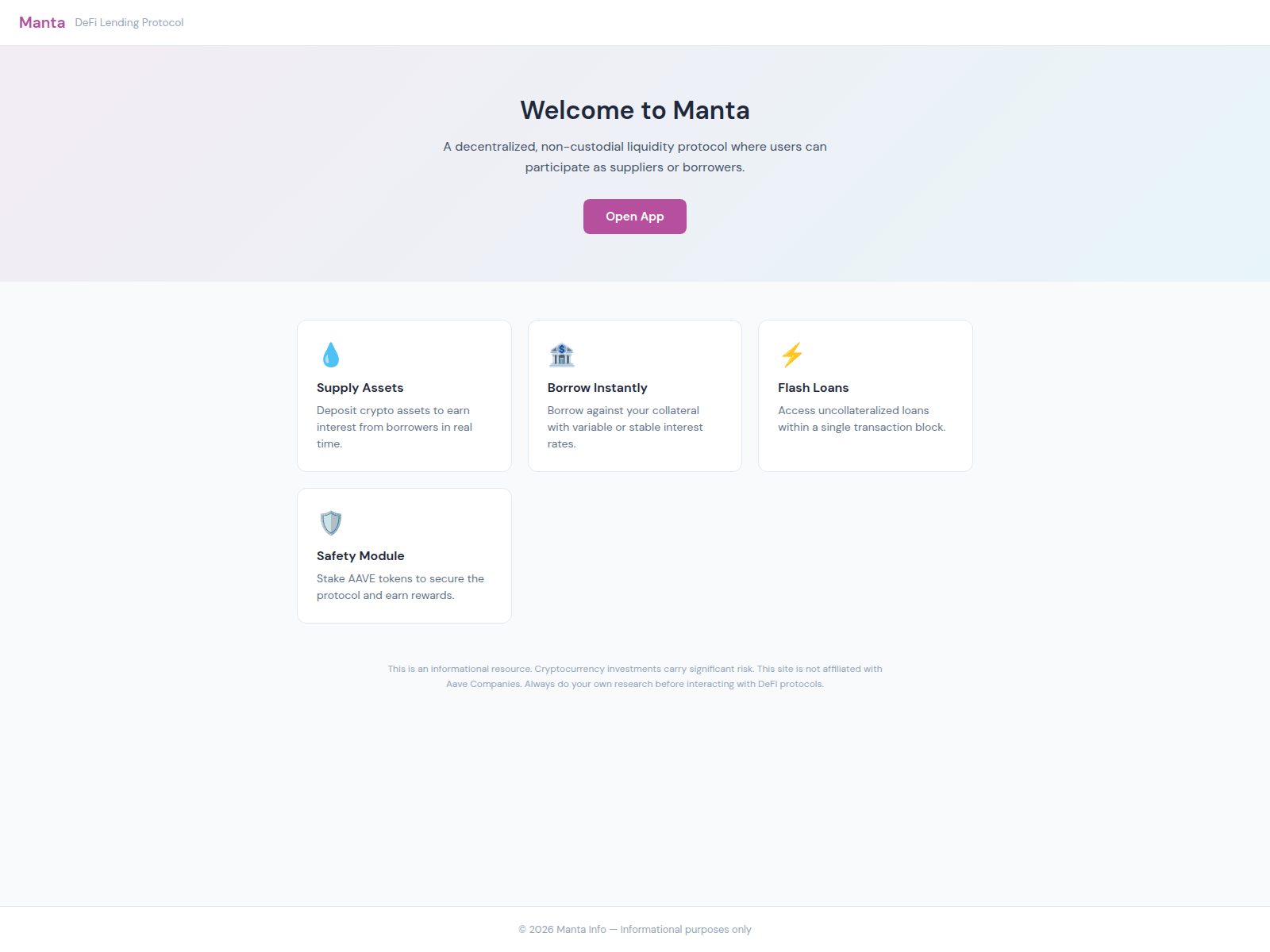 Screenshot of manta-network.gr.com