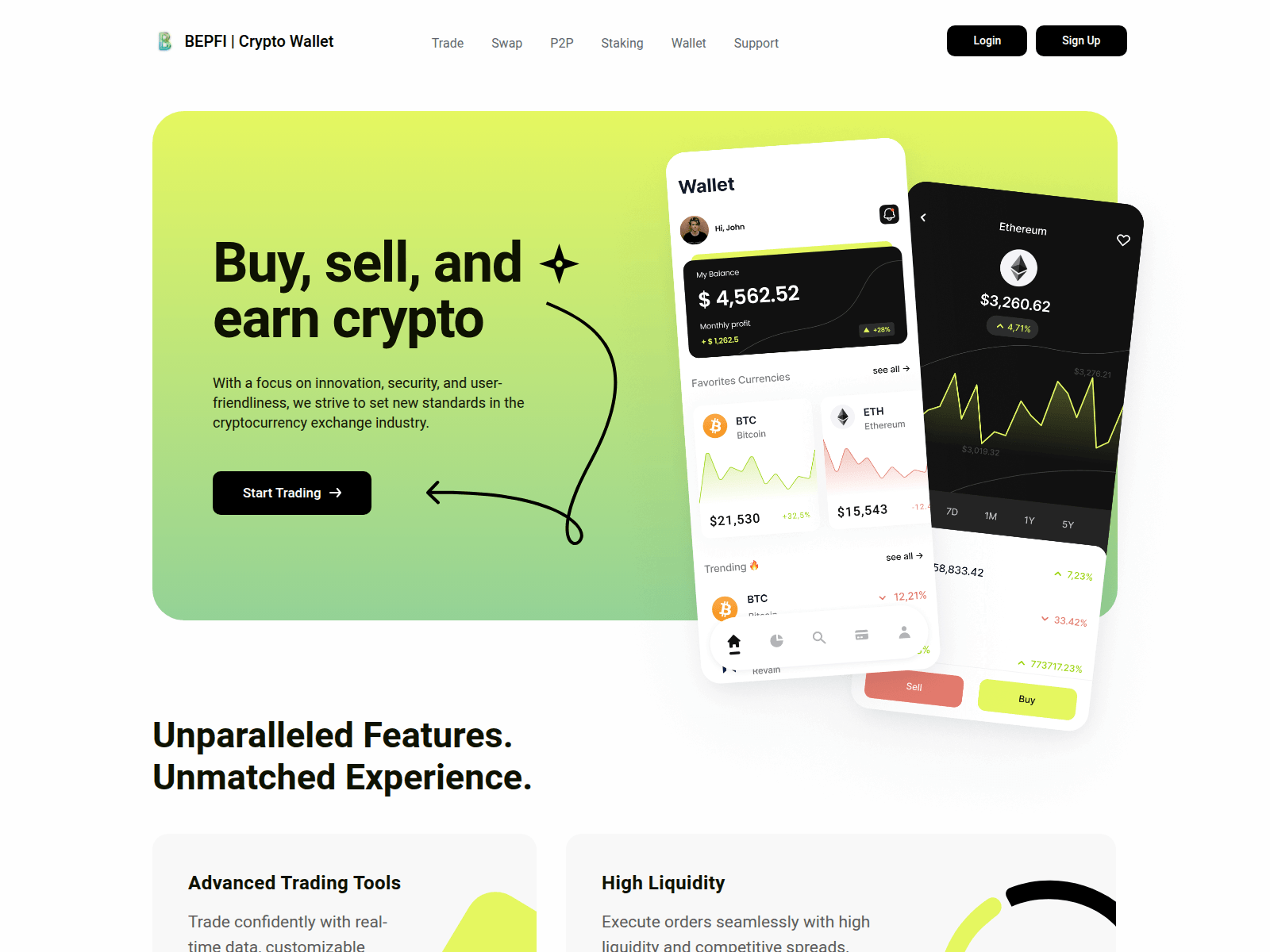 Screenshot of bepfi.com