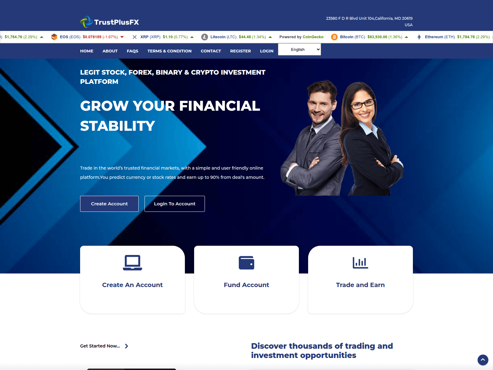 Screenshot of kinginvestment.ltd
