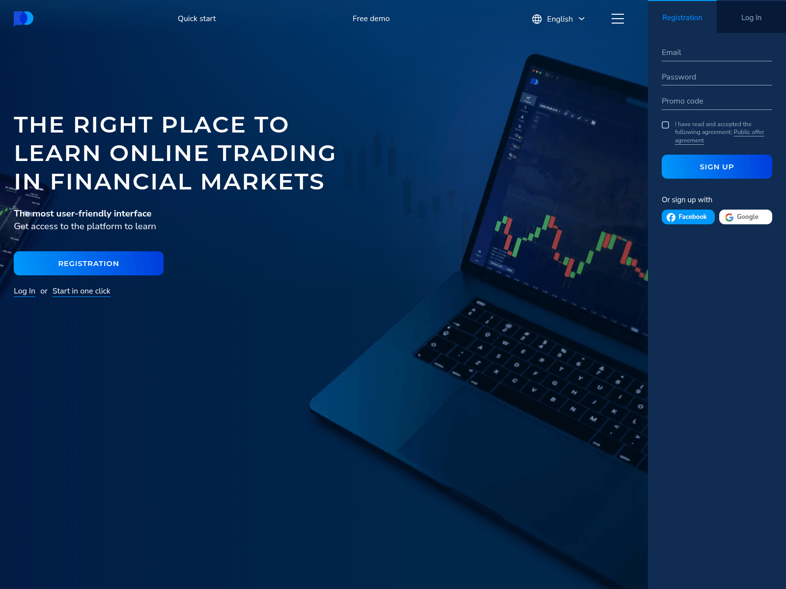 Screenshot of trade.study