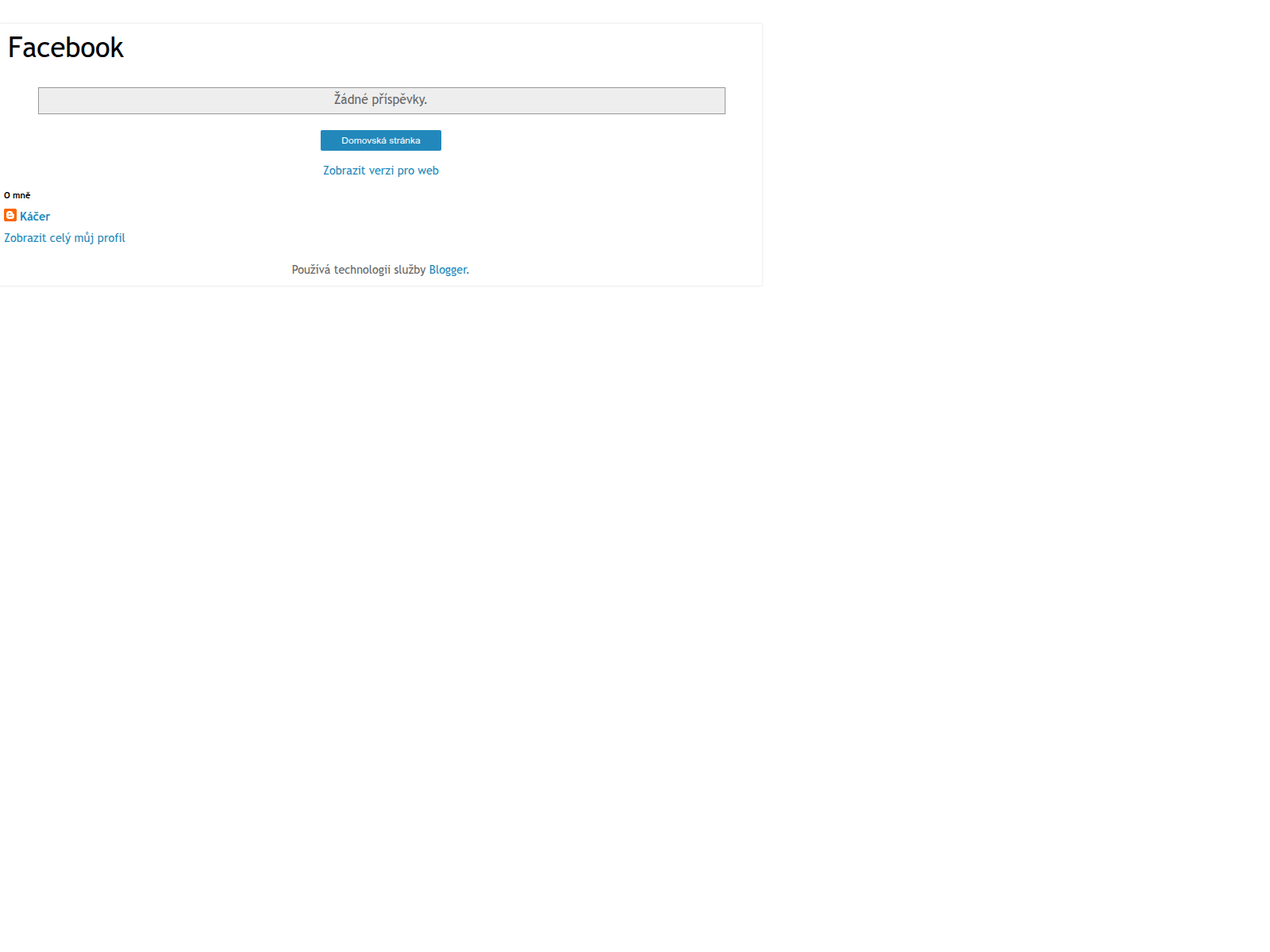 Screenshot of cz-facebook.blogspot.com