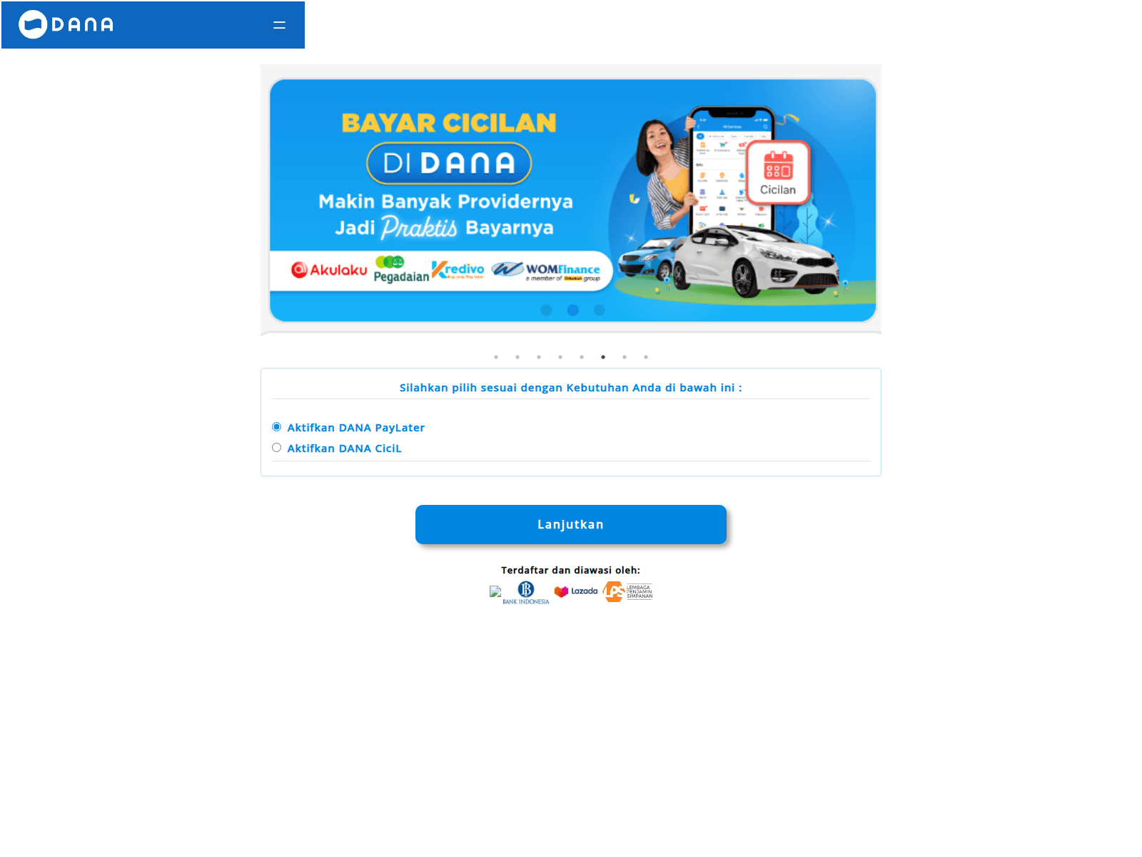 Screenshot of aktiffkan-paylater.jgg.my.id