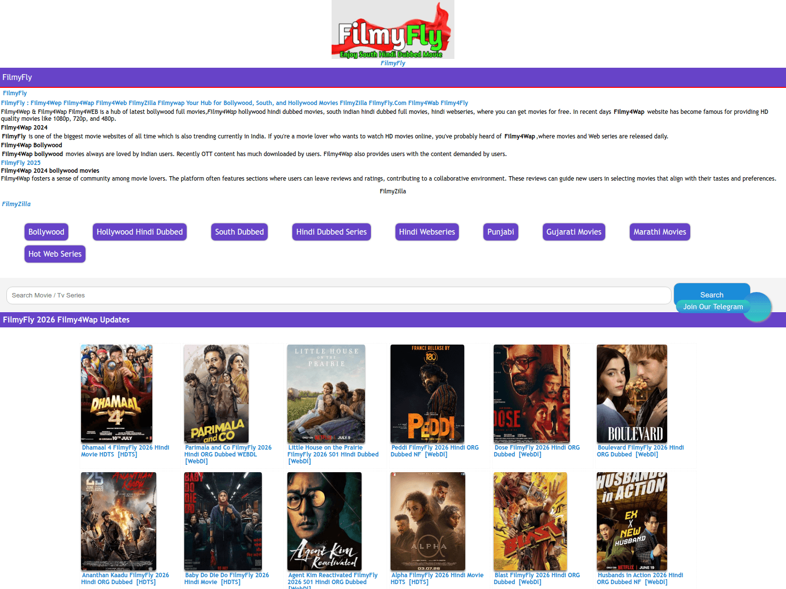 Screenshot of corsanfilms.com