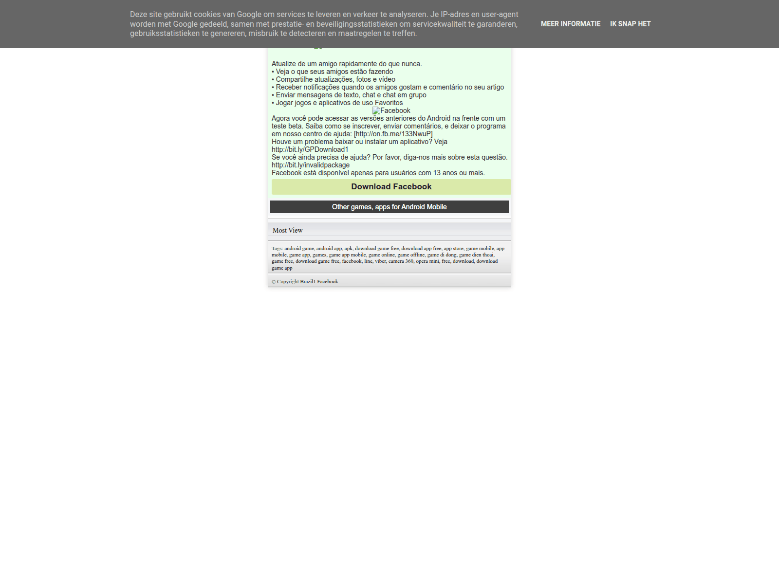 Screenshot of bra1-facebook.blogspot.com