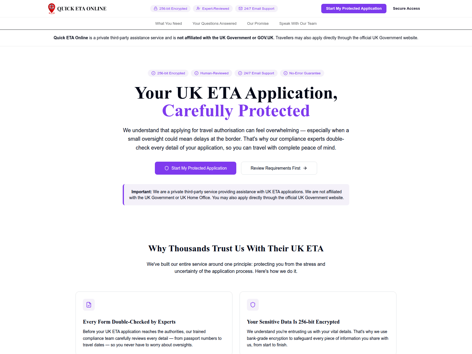 Знімок екрана quicketaonline.com