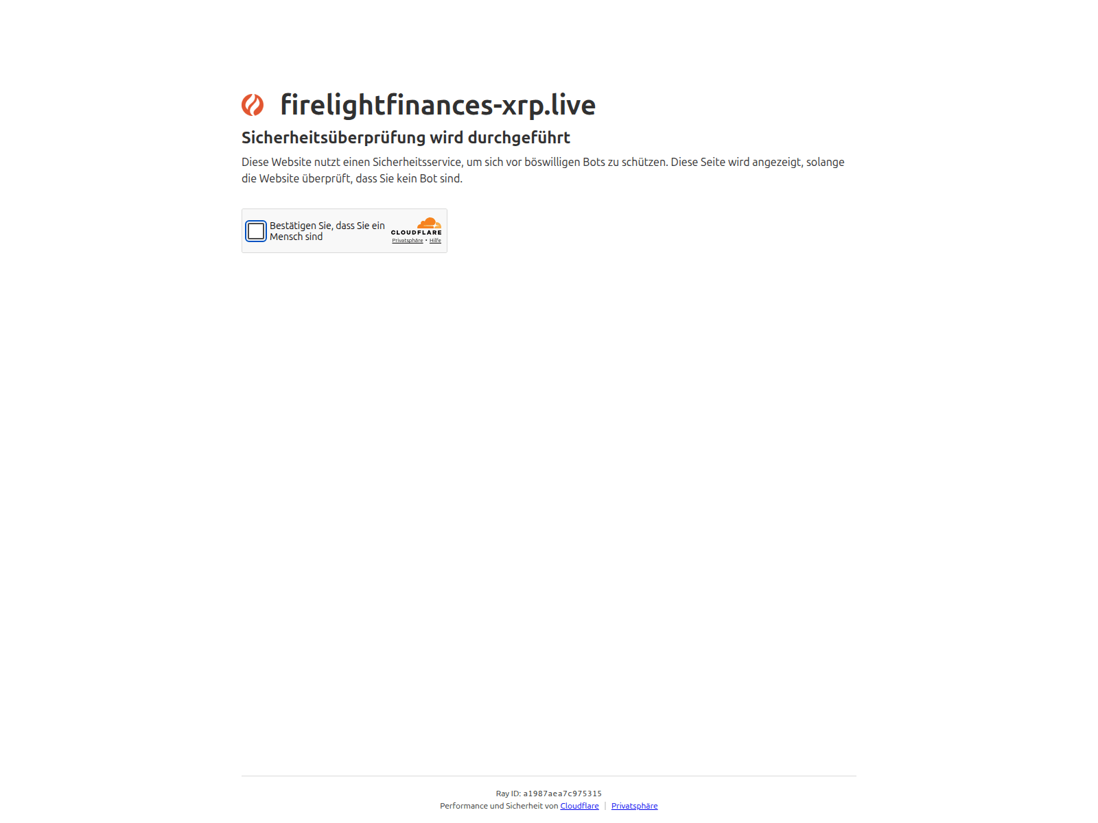 Screenshot of firelightfinances-xrp.live