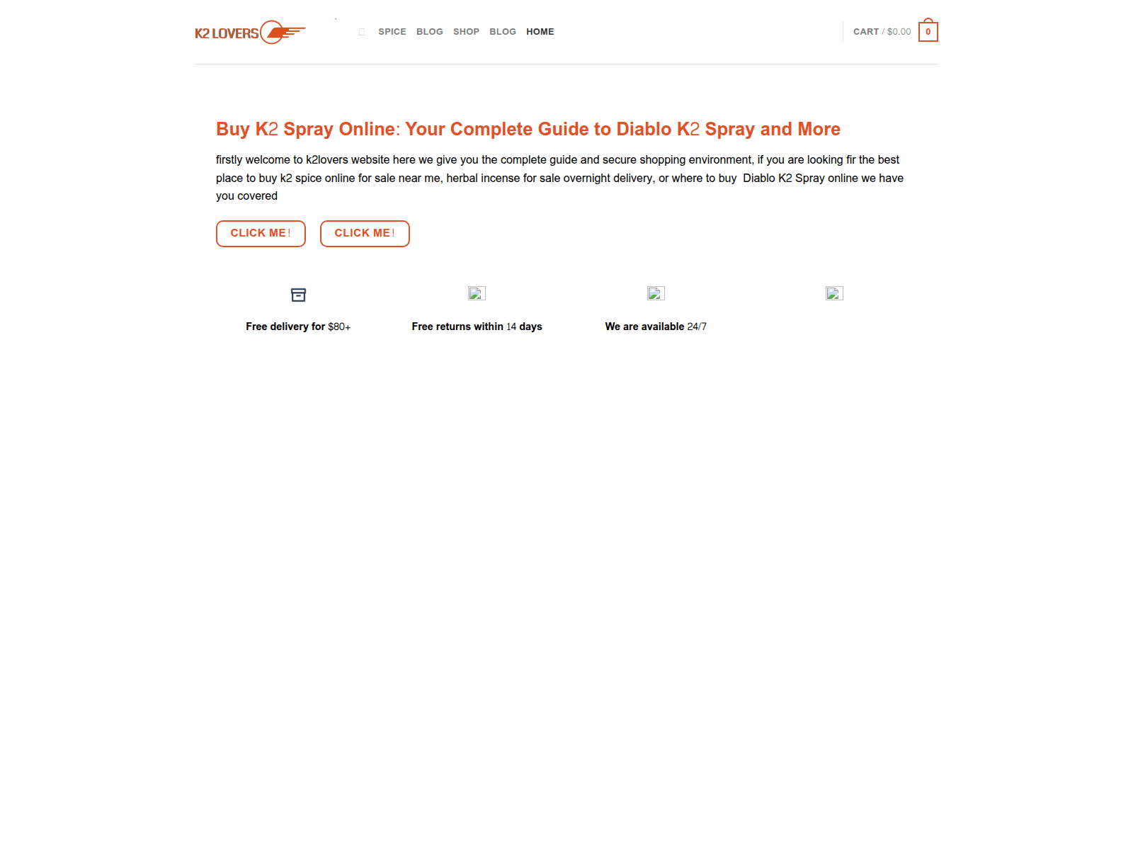 Screenshot of k2lovers.com