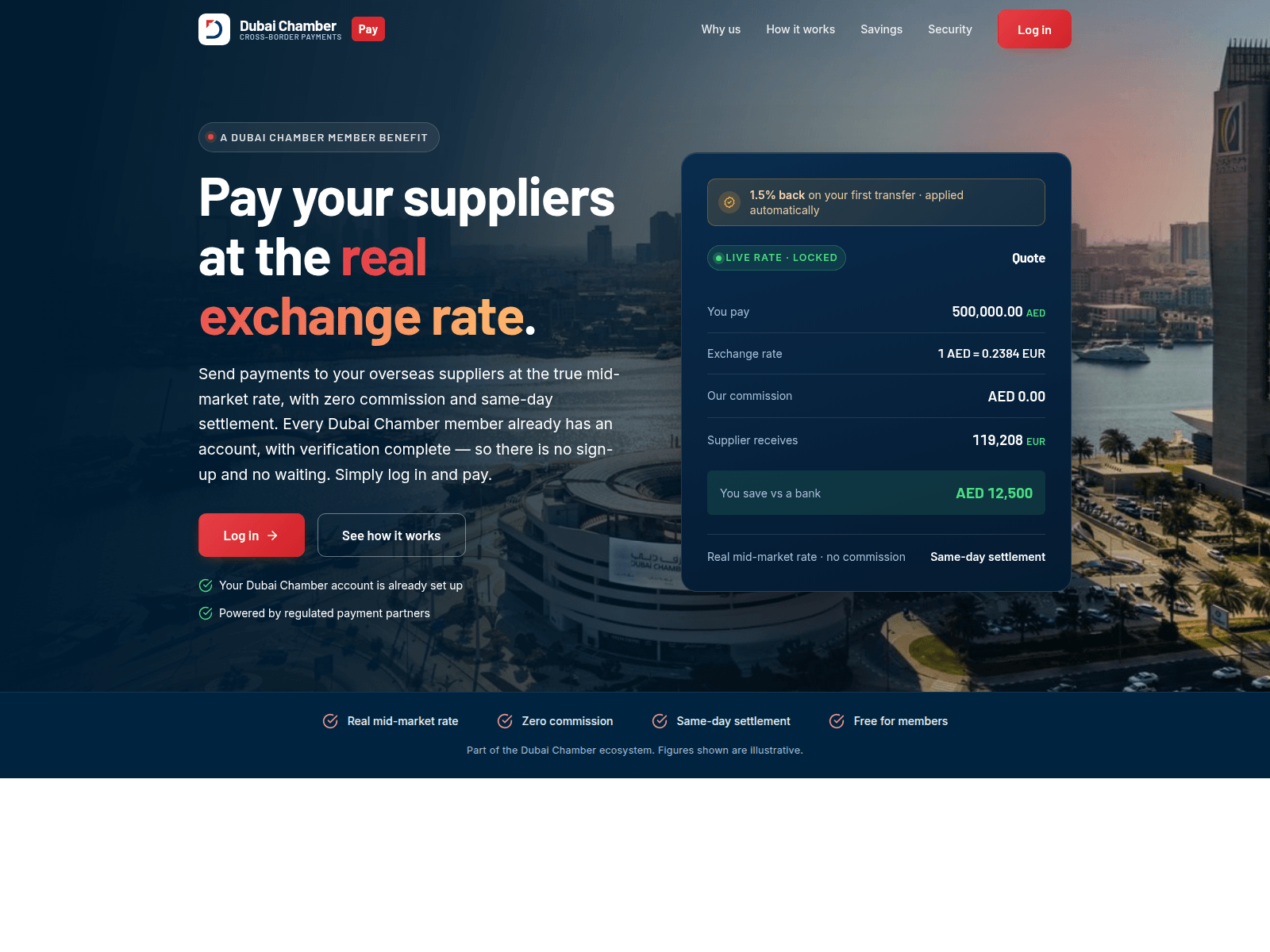 Screenshot of d-chambers-payment.com