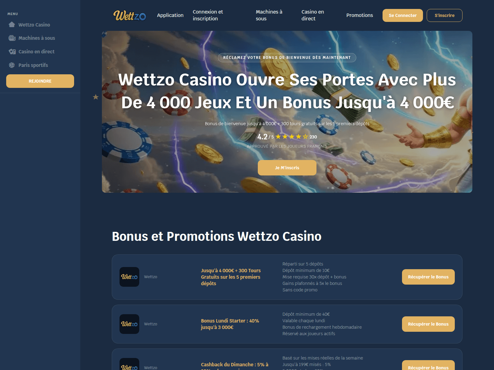 的截图 wettzo-fr.com